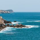 Rugged Huatulco Oaxaca Coast in Mexico