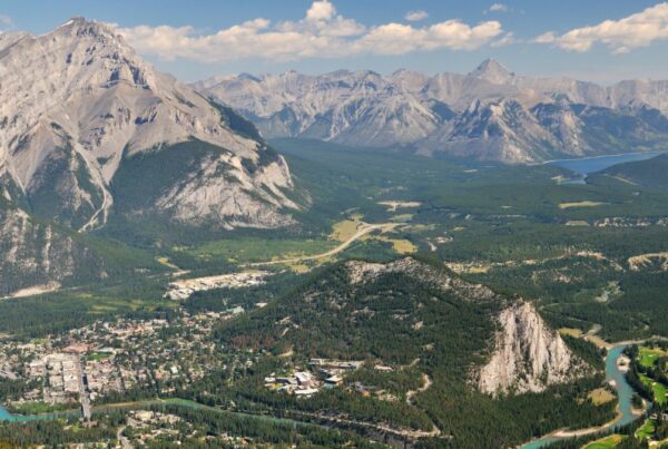 Banff And Cascade Mountain