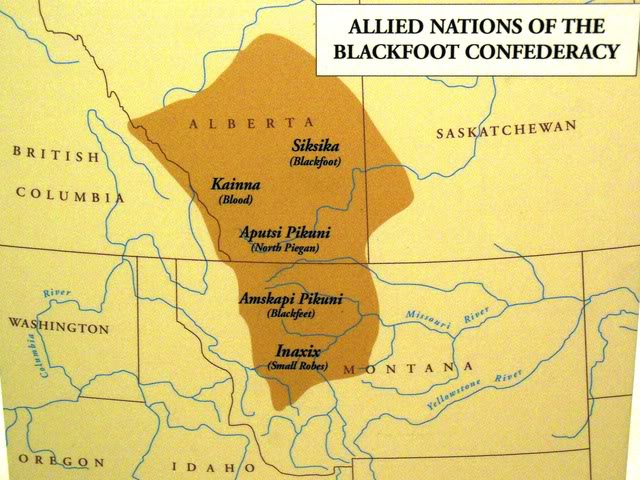 Traditional Blackfoot Confederacy Territory